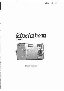 Fujifilm Axia ix 10 manual. Camera Instructions.